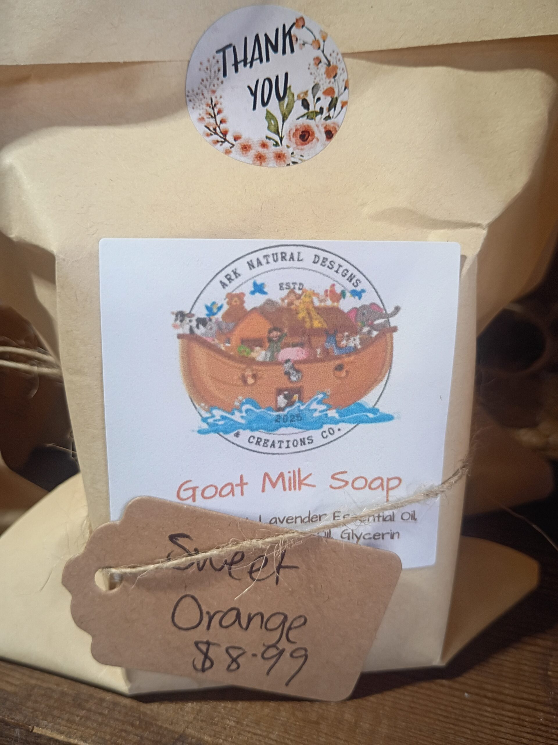 Goat Milk Soap - Sweet Orange
